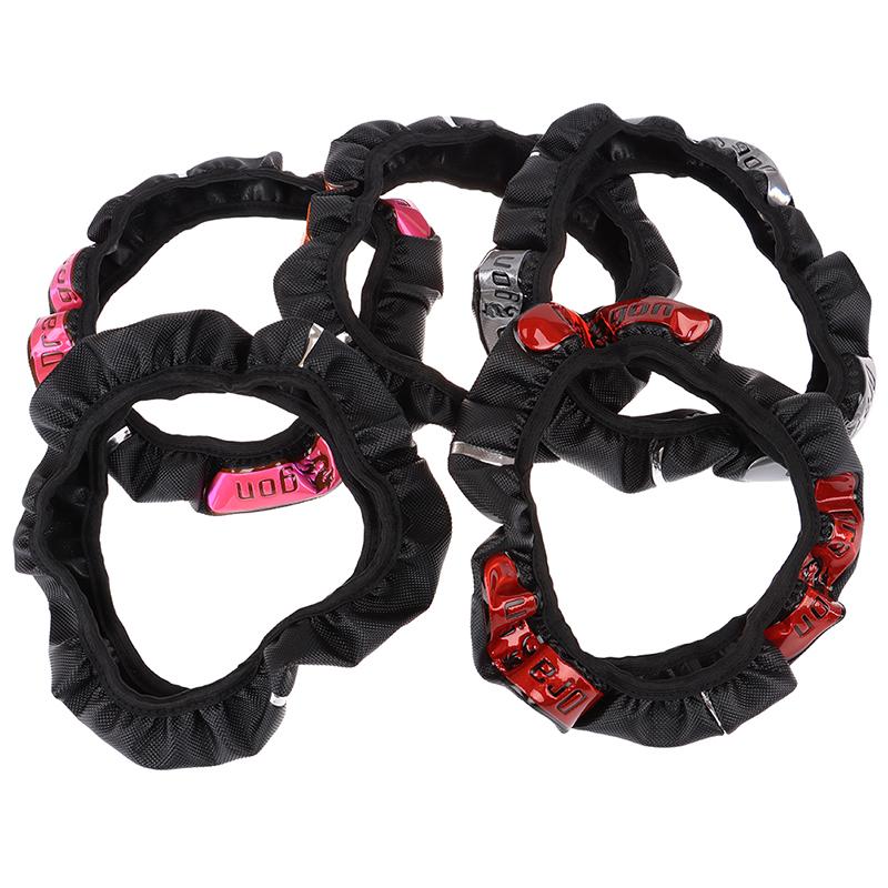 Универсальный чехол на руль автомобиля Dragon 38 см, светоотражающий чехол из искусственной кожи для бизнеса