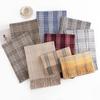 European and American Street Imitation Cashmere Scarf Fashionable Commuter Women's Simple Versatile Scarf Warm Shawl Plaid Pattern