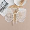 Lace Fake Collar Women Detachable Collars For Women False Collar Embroidery Floral Lolita Lapel Half Shirt Shawl Wrap Decoration
