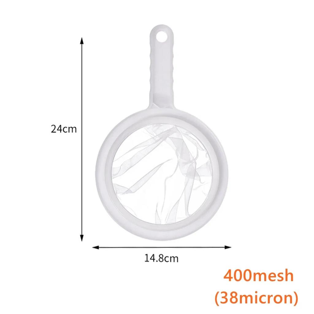 Fine Mesh Strainer Spoon Kitchen Food Strainers Reusable Fine Colander Mesh Sieve Strainer for Juice Soy Milk Coffee Wine Filter