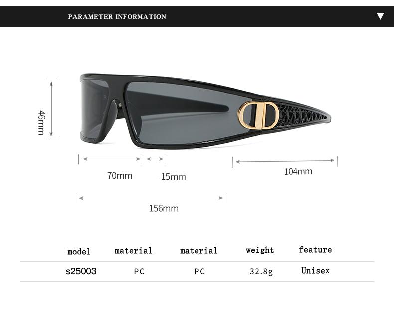 Защитные очки 3 шт. Модные уличные спортивные солнцезащитные очки Защита от УФ-лучей Солнцезащитные очки Высококлассная персонализированная повязка для волос Очки
