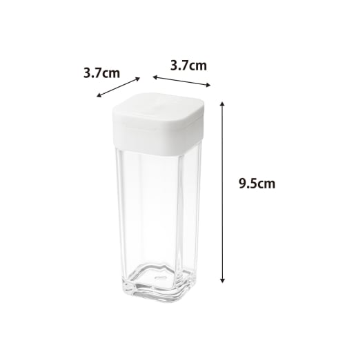 Yamazaki Salt and Pepper Shakers, Spice Bottle, Aqua, White, 2880