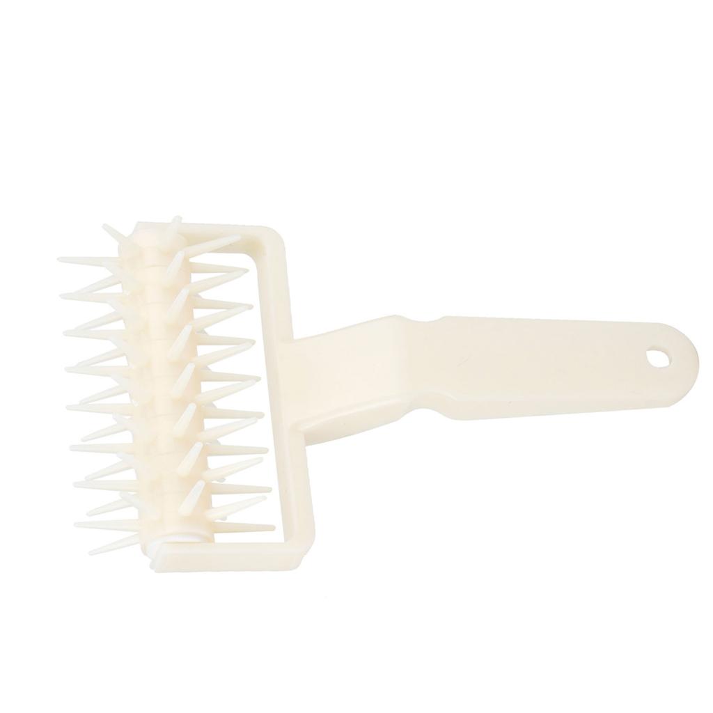 DIY Plastic Pizza Cookies Dough Roller Pastry Pie Needle Wheels Cutter Cake Bread Hole Punch Baking Tools