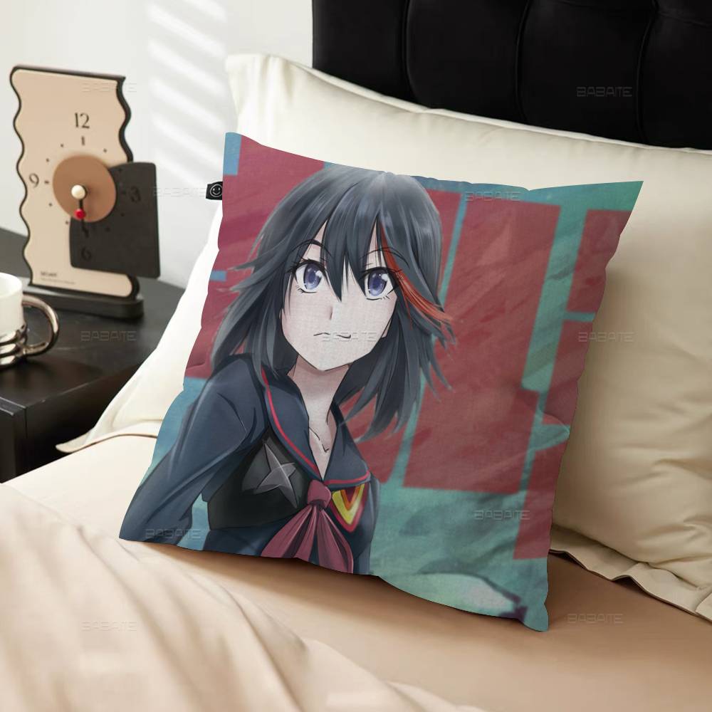 Kill La Kill Pillow Cushion Cover Pillowcase Living Room Sofa Home Decor