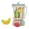 Toy Juicer Kitchen Appliance Pretend Cutting Fruits Wooden Blender Toy for Kindergarten and Home