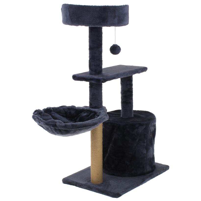Cat Scratcher Tree House Bed Sisal Post Hammock Toy Large