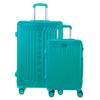Set of 2 Rigid Suitcases (L-76cm) (S-56cm) MAD TURQUOISE