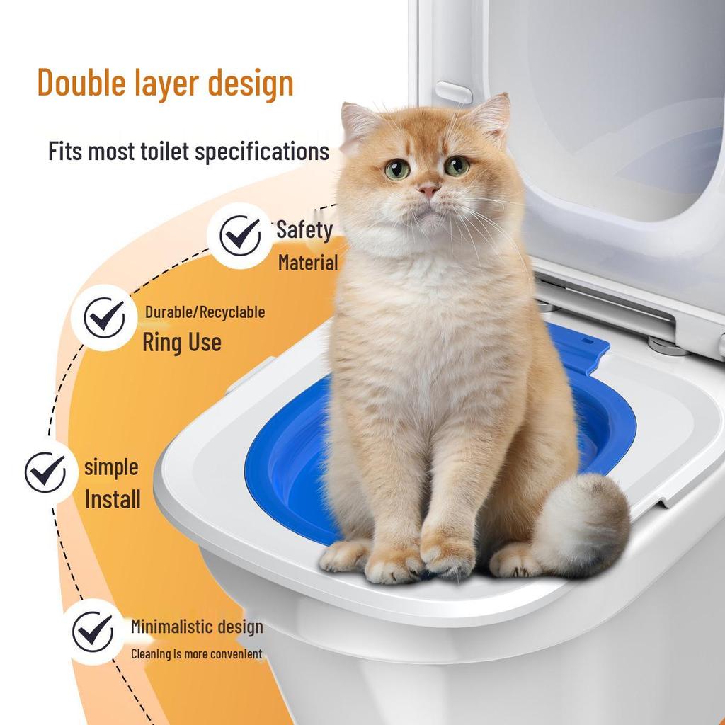 Модернизированный многоразовый разборный лоток для приучения кошек к туалету