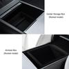 For Tesla Model Y Juniper Storage Box Center Armrest Hidden Box Model 3 Highland Center Console Organizer Tray Armrest Cubby
