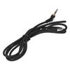 1.2m Headphones Audio Cable Black Braid Wire Replacement for Sennheiser Momentum Headset