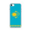 Coque iPhone - Drapeau Kazakhstan - iPhone SE 2020 - Souple - Multicolore - Verticale