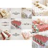 Versatile Santa Christmas Red Tablecloth Designed For Effortless Use In Various Holiday Occasions
