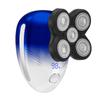 Men's Electric Shaver-5D Rotating Hair Clipper with Nose Bridge Stainless Steel Blade USB Rechargeable