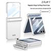 Магнитный чехол Samsung Z Flip7 с держателем для стилуса и защитным корпусом для Flip6