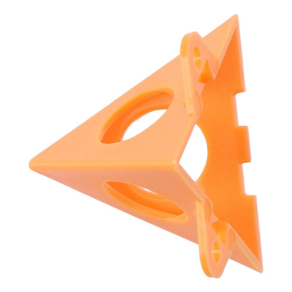 30 шт. Желтые/красные/оранжевые подставки в форме пирамиды Современные/модные подкладки для рисования на открытом воздухе