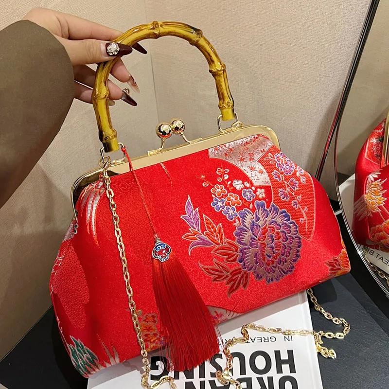 Винтажные дизайнерские сумки на цепочке для женщин, розовые и синие сумки через плечо, сумки с застежкой-кисточкой, цветком, ракушкой, маленькая сумка-тоут, новая