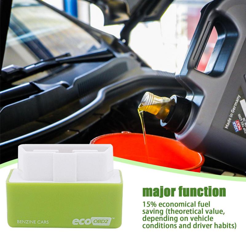 Автомобильный экономайзер топлива с двумя пластинами и чипом Nitro OBD2 Economy Fuels Saver Tuning Box Chip Car Fuels Saver
