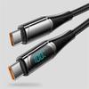 Type C To Type C 100W PD Fast Charging Cable Display Cable  1m