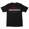 Independent Trucks ROTARY Skateboard T Shirt BLACK