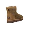 UGG Классические мини-сапоги из овчины, теплые, нескользящие, модные, универсальные, мужские, каштаново-коричневые 1007307-BJCE