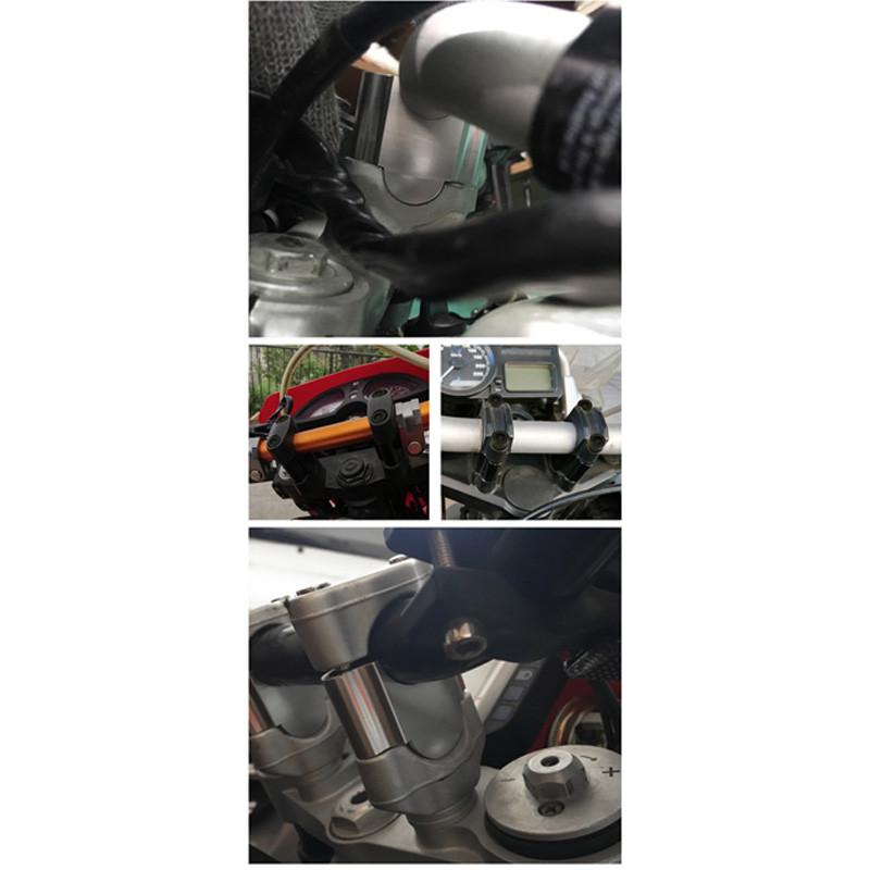 Зажим для крепления подъемной ручки руля мотоцикла универсальный 28 мм 1 1/8" 22 мм 7/8" для Honda для BMW