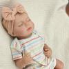 Очень похоже на 46 см кукол-реборн с мягким тканевым телом LOULOU, реалистичную спящую куколку-младенца с расписанными вручную волосами, куколку-новорожденного для детей от 3 лет