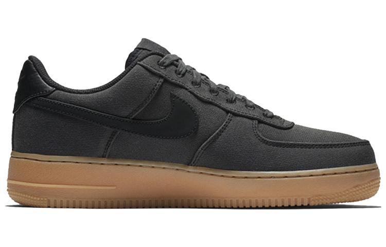 Nike Air Force 1 Low '07 Черный с коричневой подошвой AQ0117-002