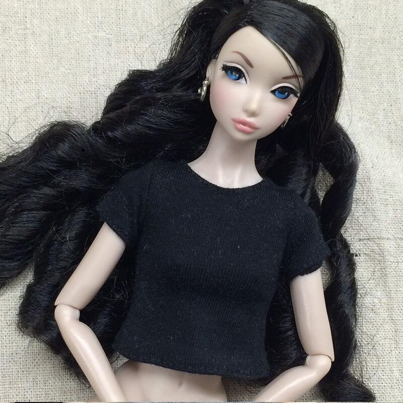 Футболка для куклы Pure Color для куклы Blythe, базовая футболка, верхняя одежда для куклы Azone Momoko, одежда для куклы 1/6, аксессуары для кукол