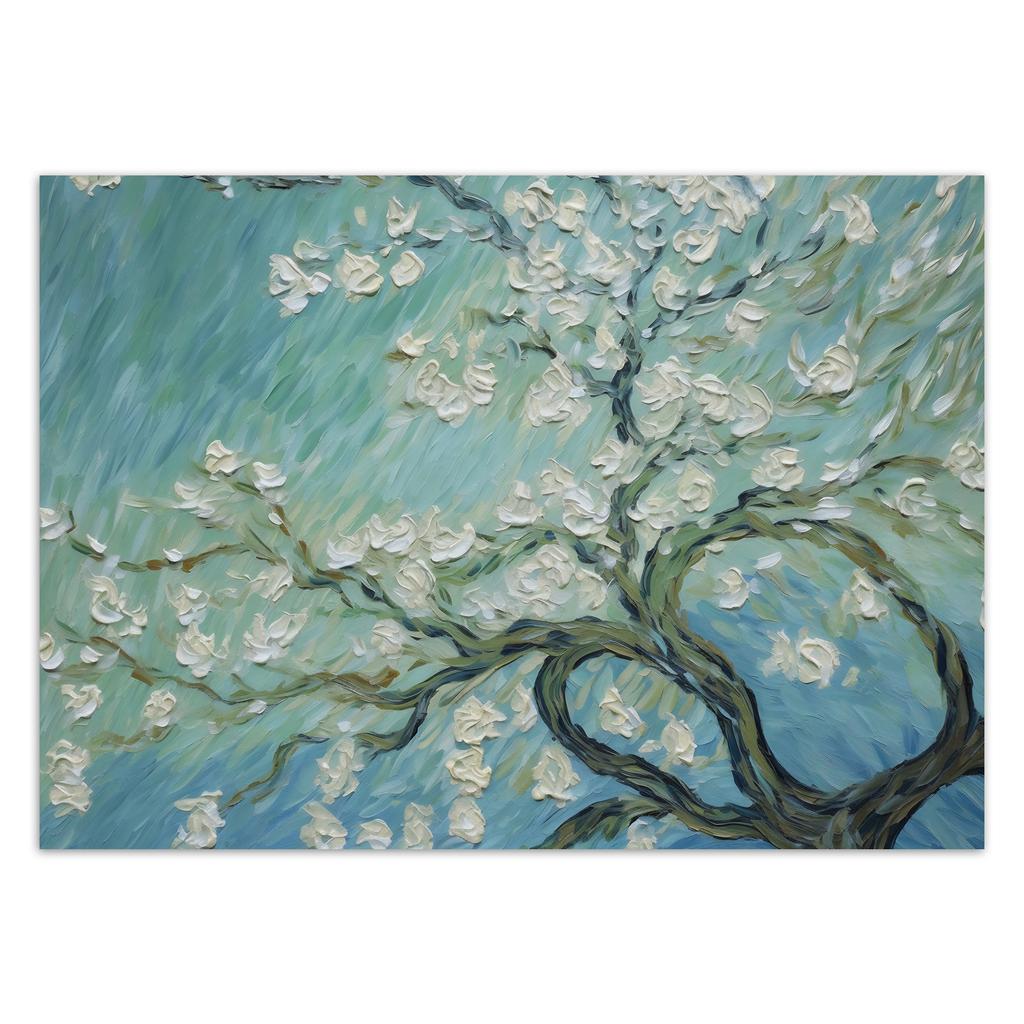 Wallpaper Almond tree in blossom - V. van Gogh