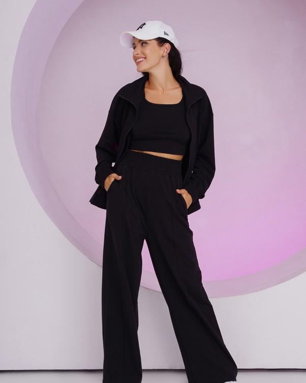 Костюм тройка с широкими брюками ISSA Plus