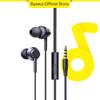 Baseus Encok HZ11 In-ear Wired Earphones Powerful Bass 3.5mm Jack Wired Headphones For Laptop Computer Tablet Phone
