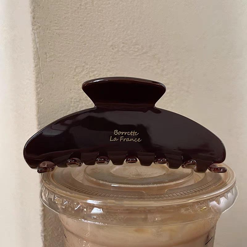 2025 Retro Tortoiseshell Women’s High-End Hair Claw Clip for Half Updo