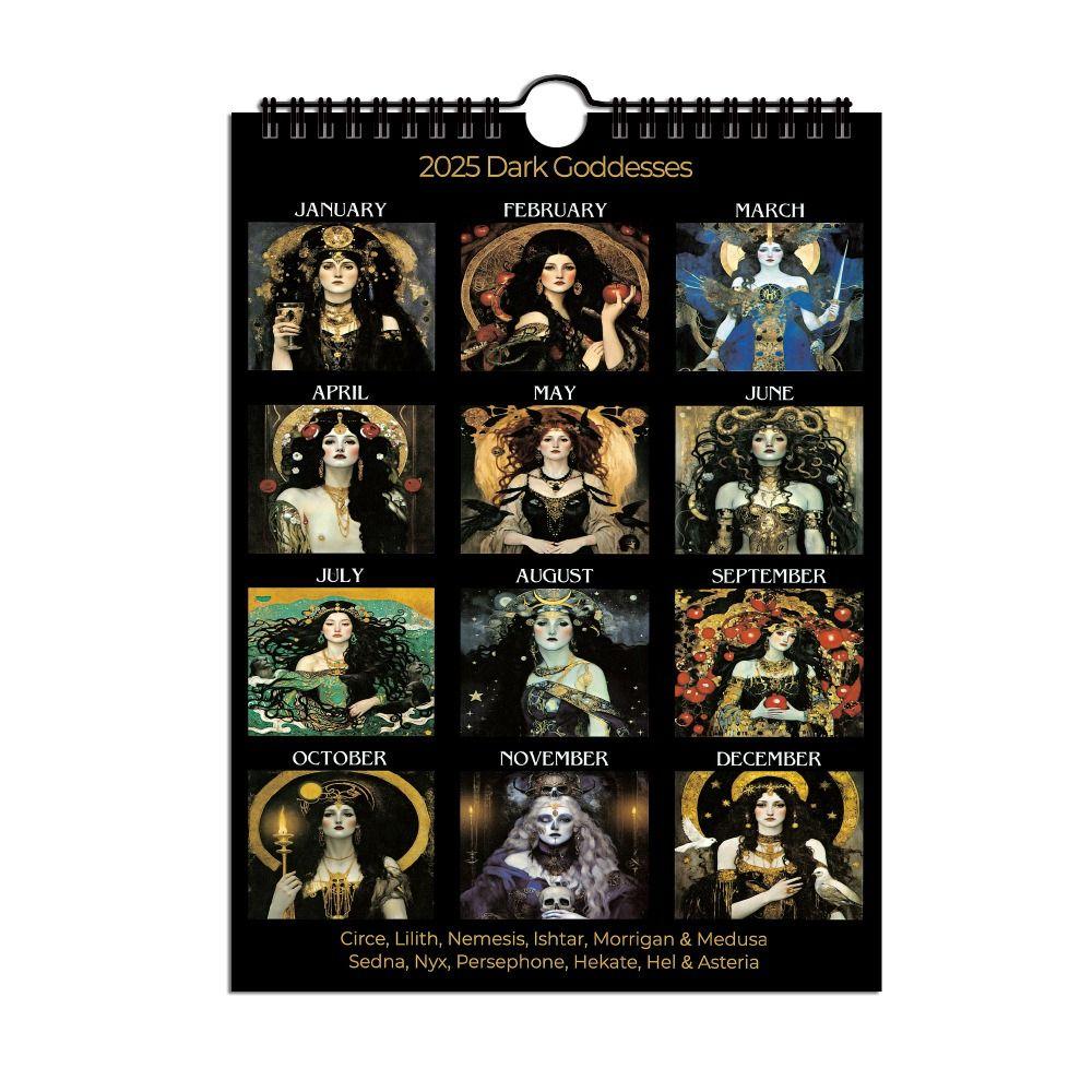 Hangable Wall Calendar Daily Weekly Monthly Planner Desktop Calendar Durable 2025 Calendar School