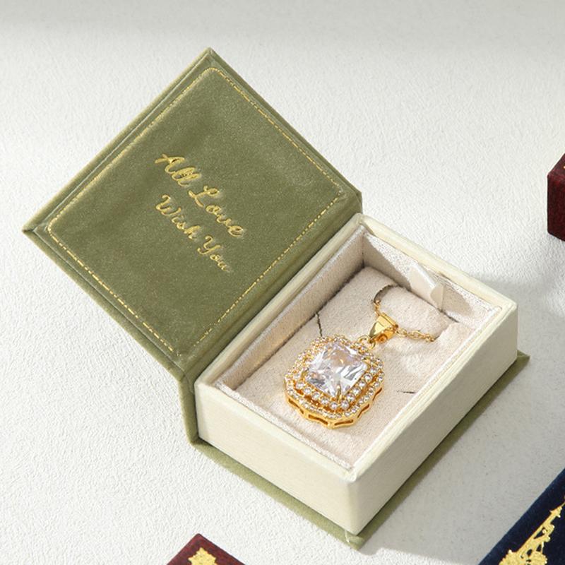 Маленькая книга футляр для ювелирных изделий ретро креативная принцесса кольцо и ожерелье подарочная коробка упаковка для малого бизнеса