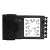 Power Supply 12VDC Input PT100 K Thermocouple Digital PID Temperature Controller SSR Relay Output for Heat Alarm Thermometer 24V