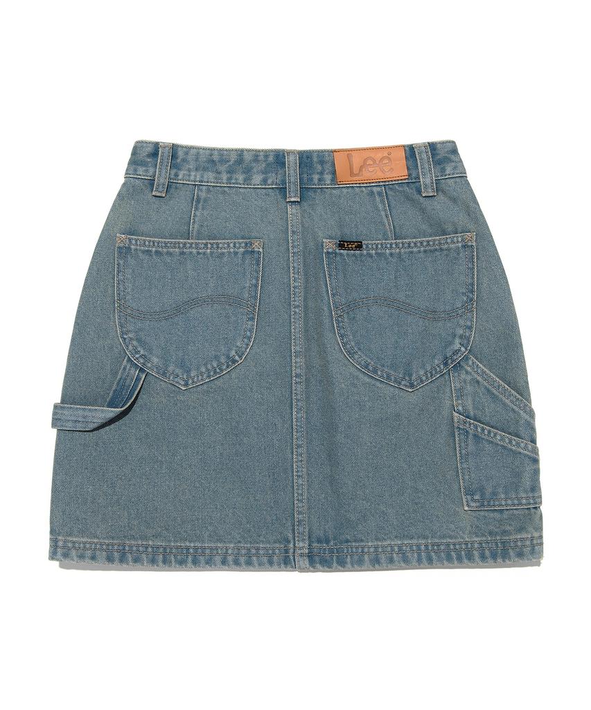 Lee Women Denim Painter Mini Skirt Indigo Medium