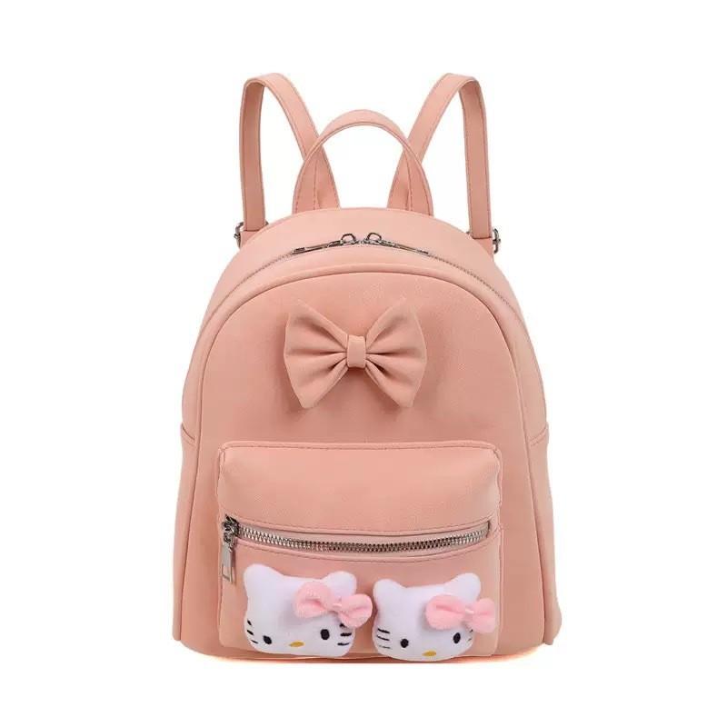 Милая плюшевая кукла Hello Kitty, украшение, студенческий мини-рюкзак для ежедневного использования