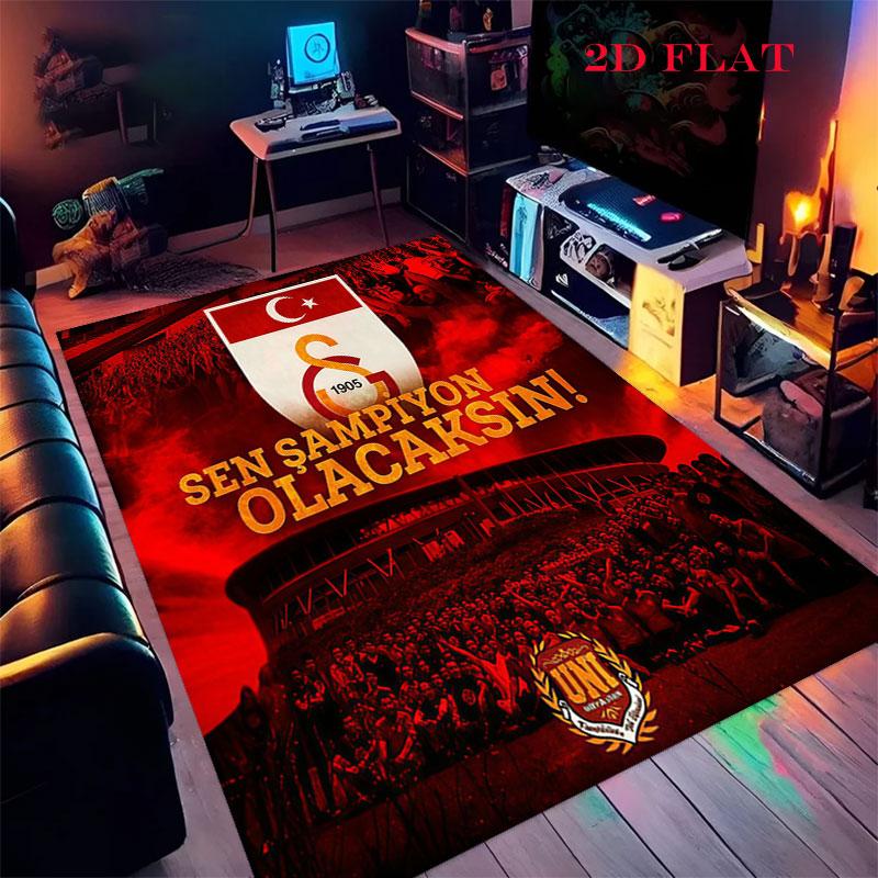 Ковер Galatasaray для гостиной, спальни, дома, украшение для дивана, нескользящий коврик для игр детей