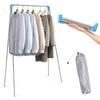 Xiaokuoo Stainless Steel Indoor Clothes Drying Laundry Drying Foldable Telescopic Towel Hanger No Installation Required No Tools Futon Drying High