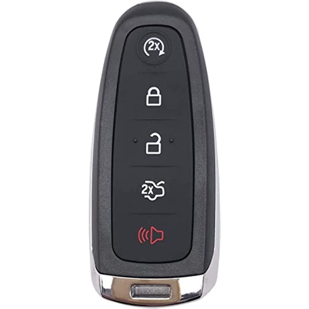 5 кнопок неразрезанный чехол для ключа для Ford Edge Escape Explorer Focus Flex Taurus Fusion Lincoln MKS MKT MKX CMX Navigator сменный автомобильный ключ с дистанционным управлением