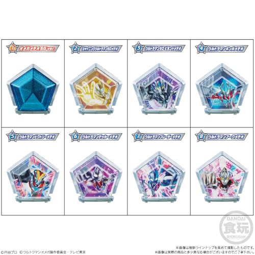 Bandai SG Ультра Метеор 01 Жевательная резинка/Игрушка-конфета [В коробке/Набор из 12]