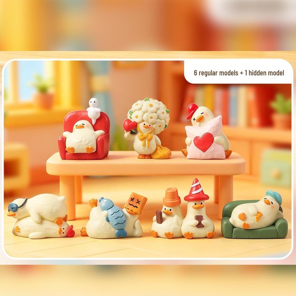 Мяу Мяу Веселая Игра Вращающиеся Фигурки Кошек - Креативный Подарок из Слепой Коробки и Изысканное Украшение для Рабочего Стола