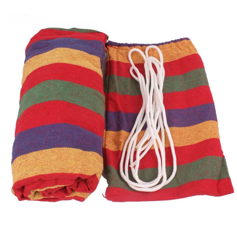 Толстая парусиновая подвесная кровать портативный односпальный широкий новый гамак для отдыха на открытом воздухе