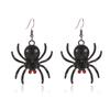 Creative Spider Earrings Nightclub Exaggerated Animal Earrings Gothic Earrings Halloween Gifts
