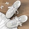 Ballet Training Board Shoes Women's 2025 Autumn New Chic Niche Korean Version of White Shoes Flat-bottomed Breathable Student Leisure