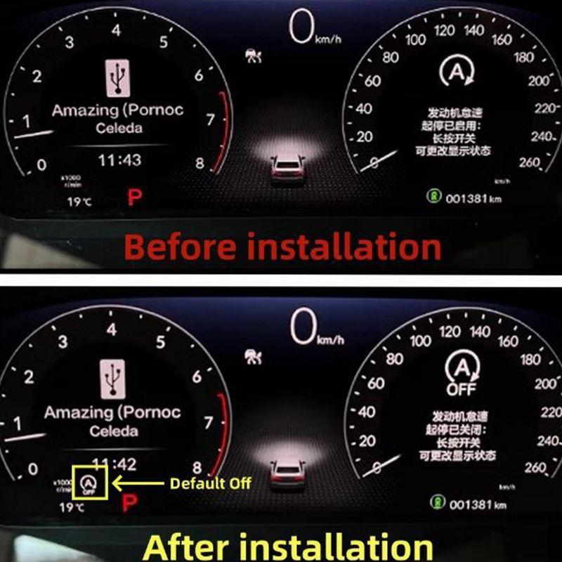 Отключатель системы Auto Stop Автоматический Старт-Стоп Двигателя Устранитель Датчик Отключение Кабель Разъем Для Honda Civic 11-го Поколения 2024