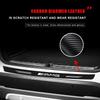 AABIE1 Carbon Fiber Auto Protective Rear Trunk Bumper Guard 3D Caps For Mercedes Benz C200 C230 C240 C250 C280 C300 C320 C350 C400 W168