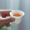 Белая фарфоровая чайная чашка из бараньего жира, нефрита, китайский чайный сервиз кунг-фу, керамическая чашка Master, контур золотой бытовой чашки для воды