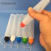 Chzimade 5 шт. красочные 30 мл многоразовые сжимаемые игольчатые флаконы Point Line Diy полимерная глина инструменты подарки