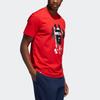 Adidas T Shirt Men's Light Scarlet FK4600